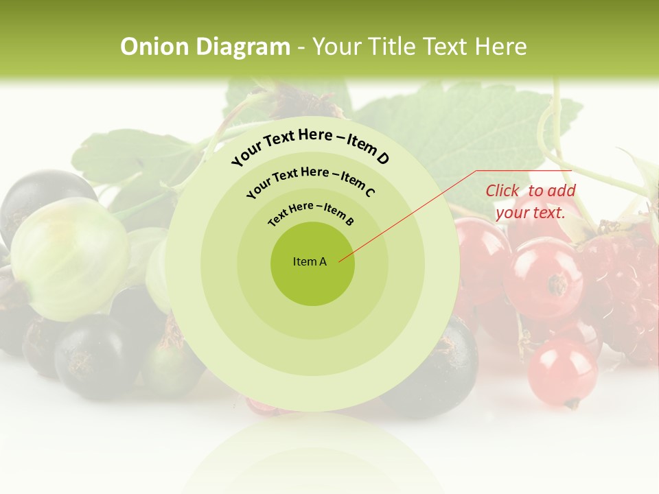 Berry Juicy Horizontal PowerPoint Template