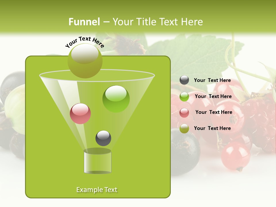Berry Juicy Horizontal PowerPoint Template