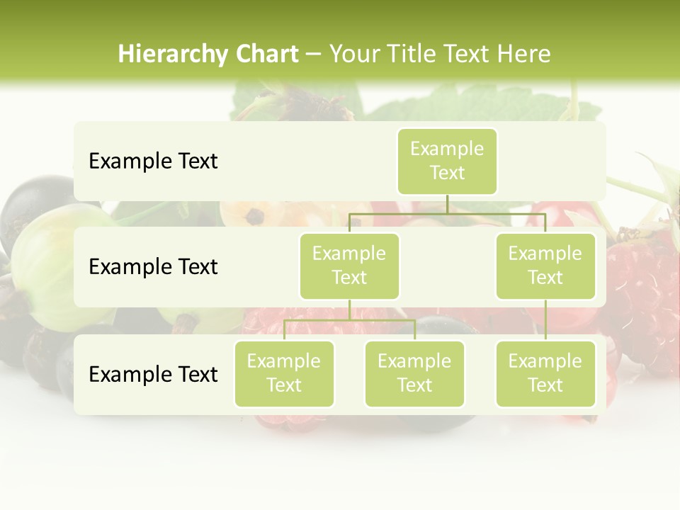 Berry Juicy Horizontal PowerPoint Template