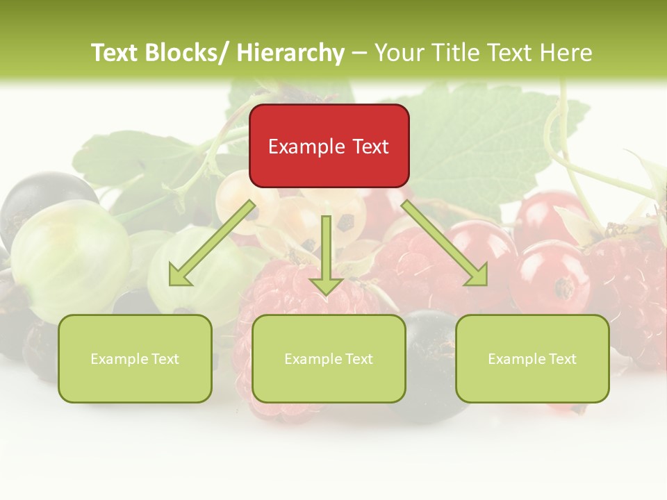 Berry Juicy Horizontal PowerPoint Template