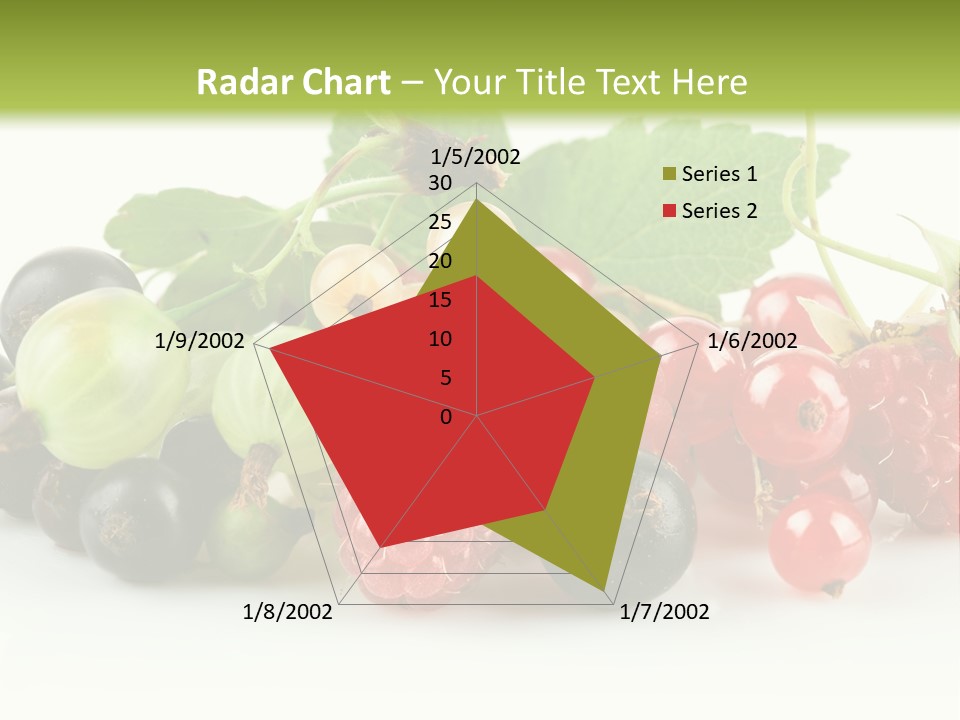 Berry Juicy Horizontal PowerPoint Template
