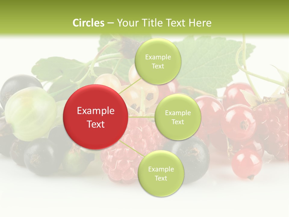 Berry Juicy Horizontal PowerPoint Template