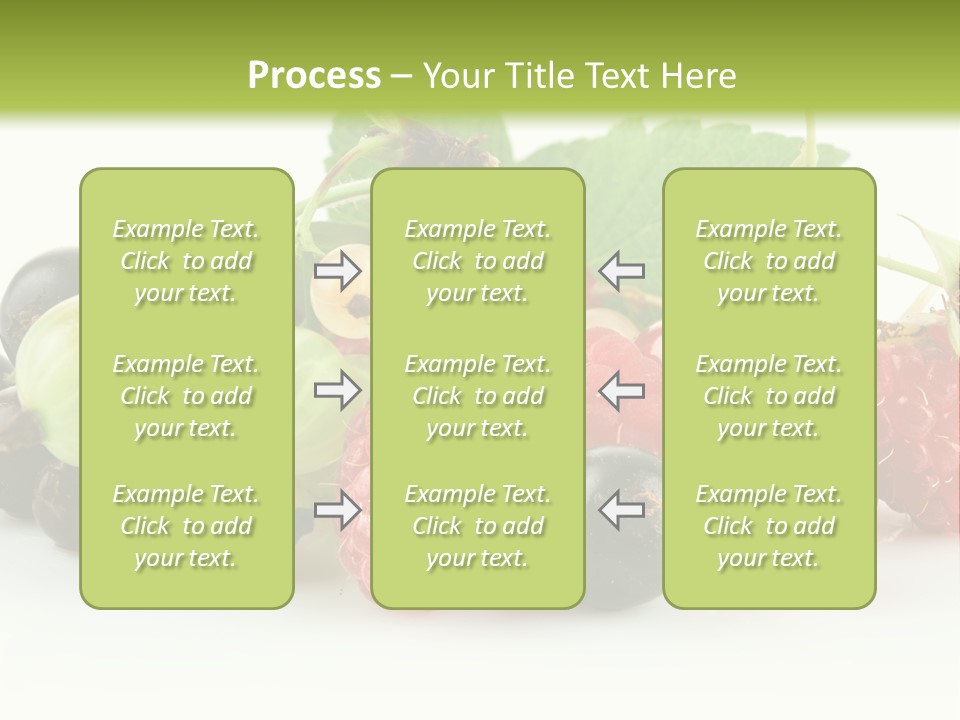 Berry Juicy Horizontal PowerPoint Template