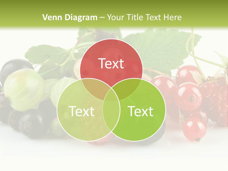 Berry Juicy Horizontal PowerPoint Template