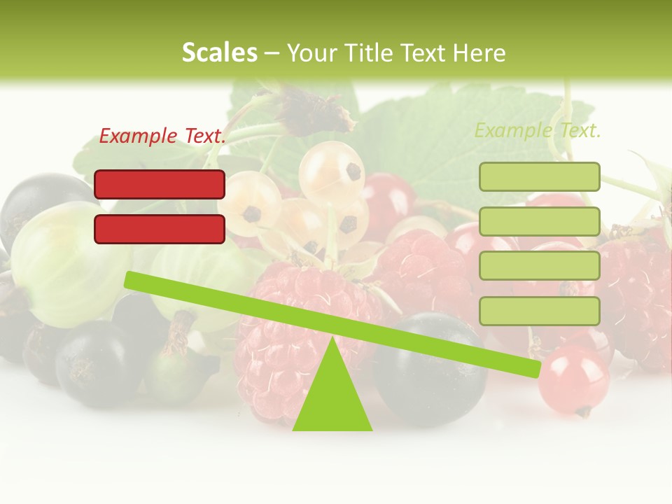 Berry Juicy Horizontal PowerPoint Template
