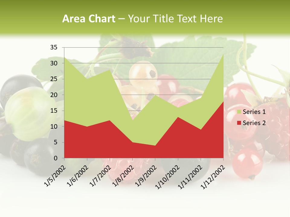 Berry Juicy Horizontal PowerPoint Template