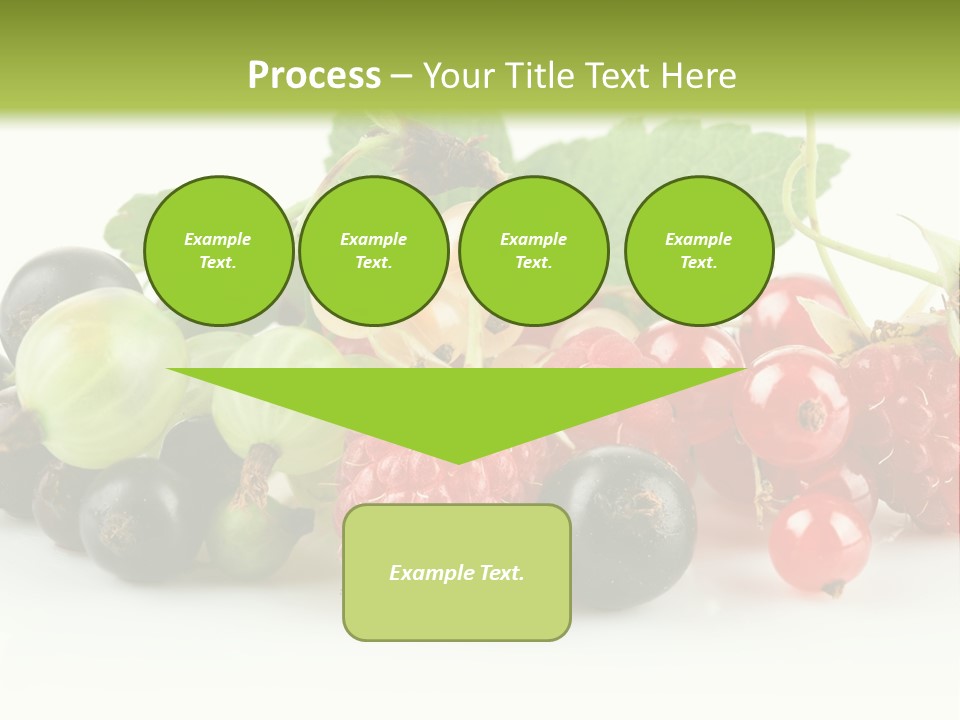 Berry Juicy Horizontal PowerPoint Template