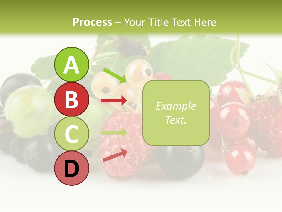 Berry Juicy Horizontal PowerPoint Template