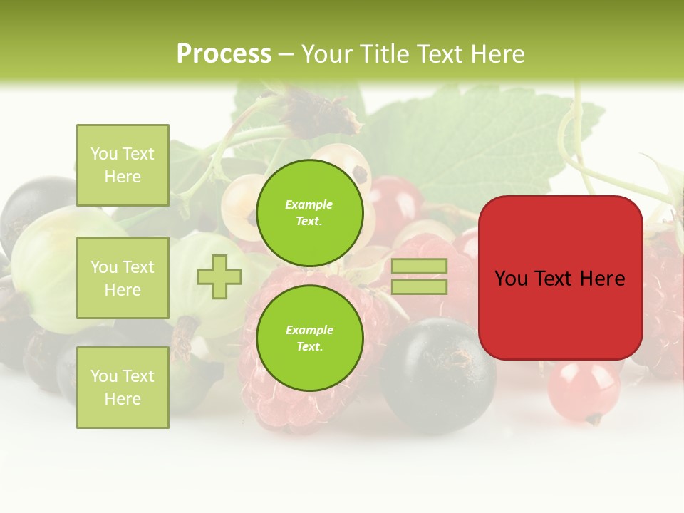 Berry Juicy Horizontal PowerPoint Template