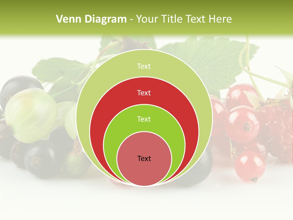 Berry Juicy Horizontal PowerPoint Template