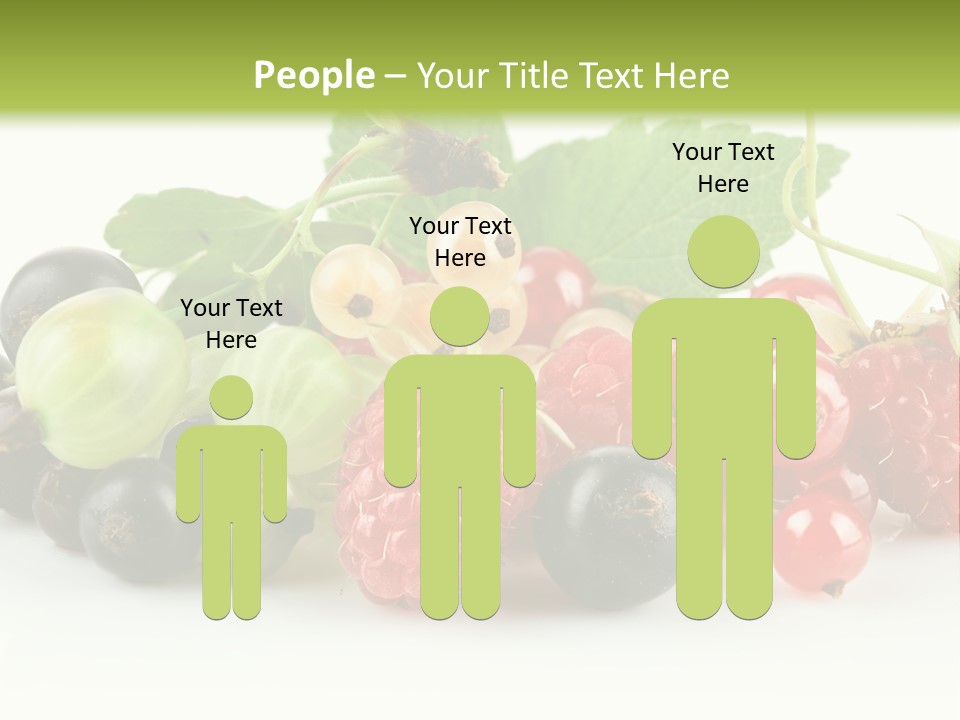 Berry Juicy Horizontal PowerPoint Template