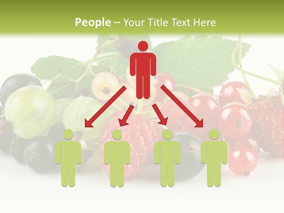 Berry Juicy Horizontal PowerPoint Template