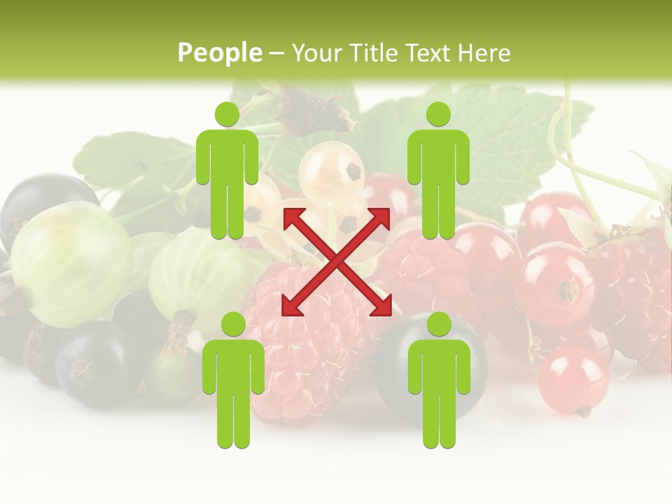 Berry Juicy Horizontal PowerPoint Template