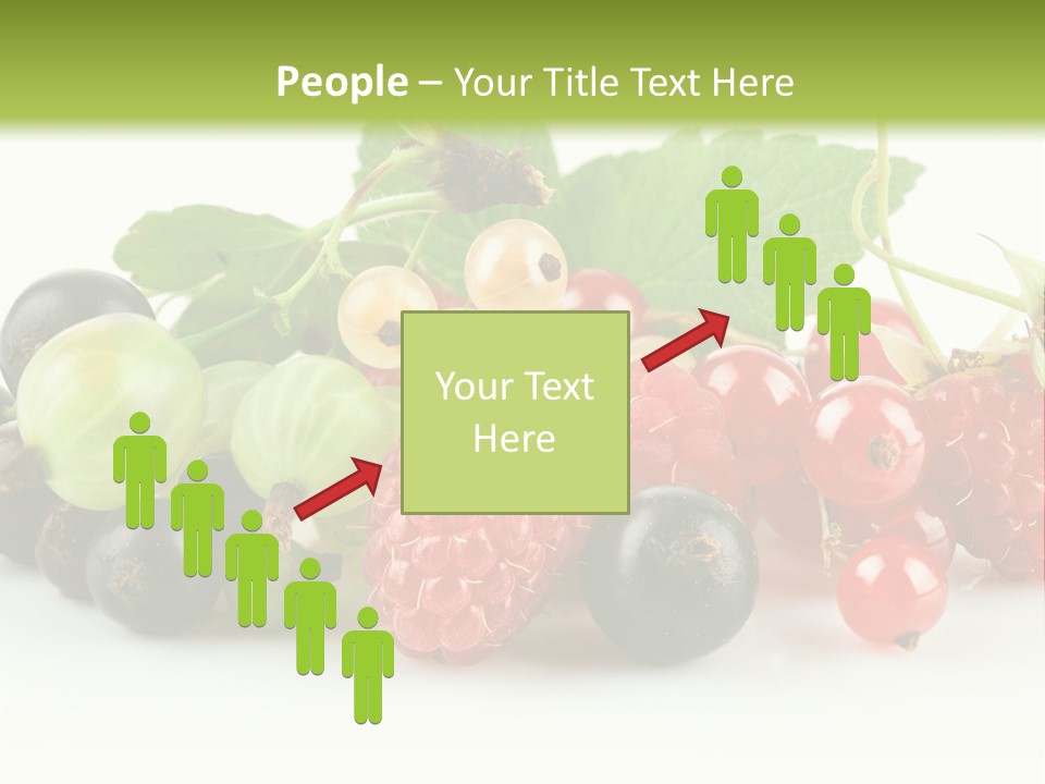 Berry Juicy Horizontal PowerPoint Template