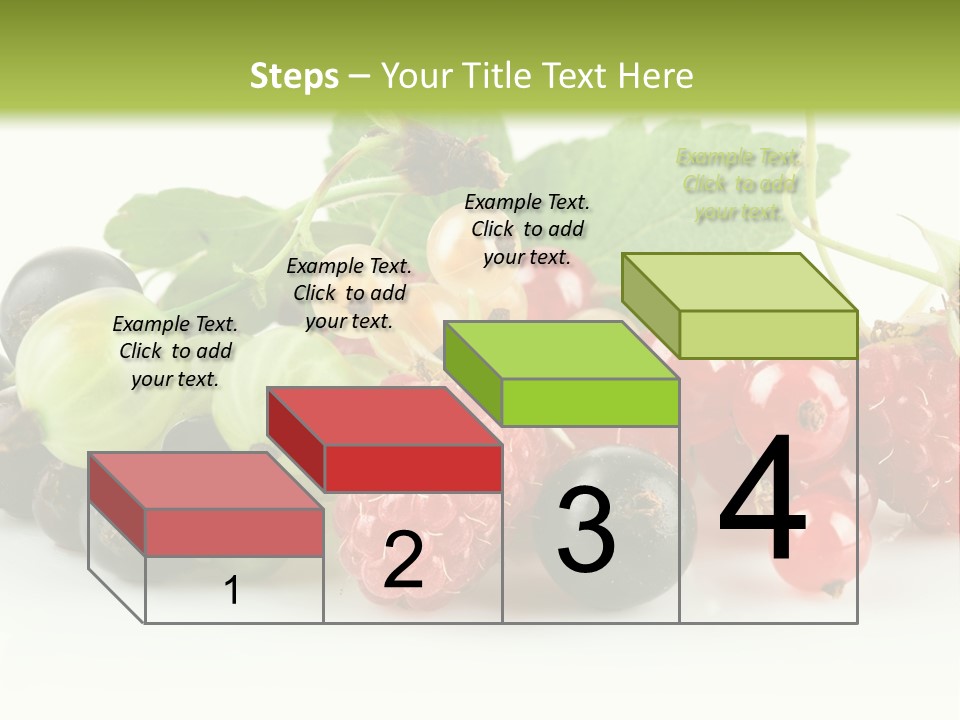 Berry Juicy Horizontal PowerPoint Template