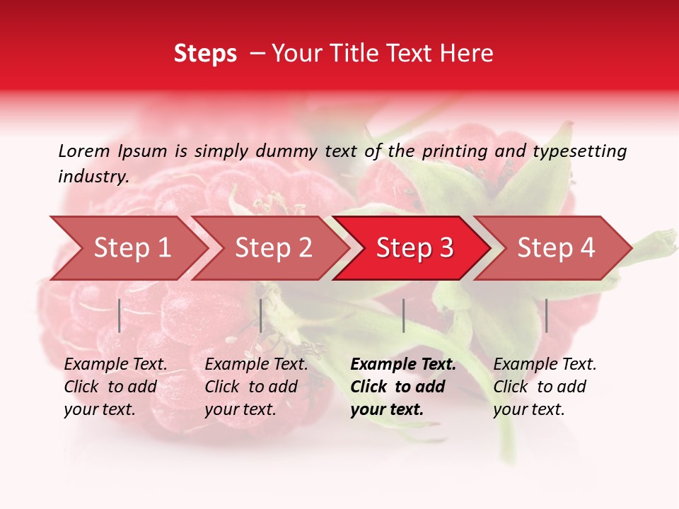 Three Plant Natural PowerPoint Template