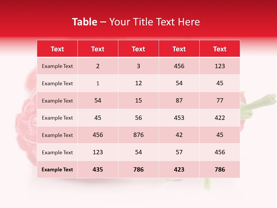 Three Plant Natural PowerPoint Template