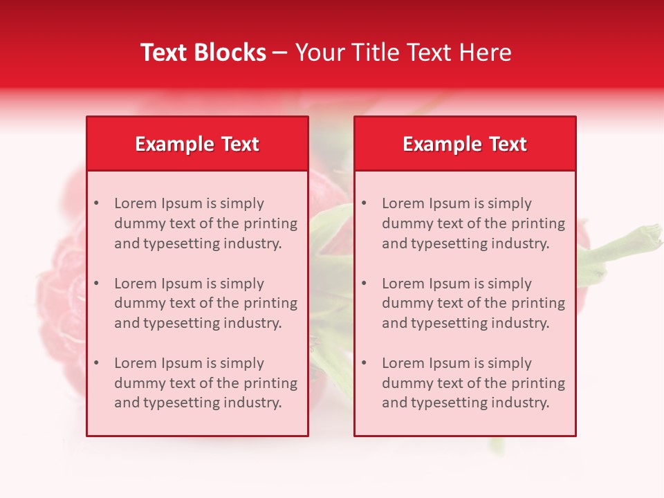 Three Plant Natural PowerPoint Template
