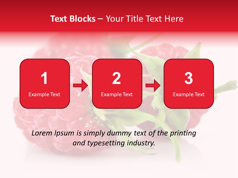 Three Plant Natural PowerPoint Template