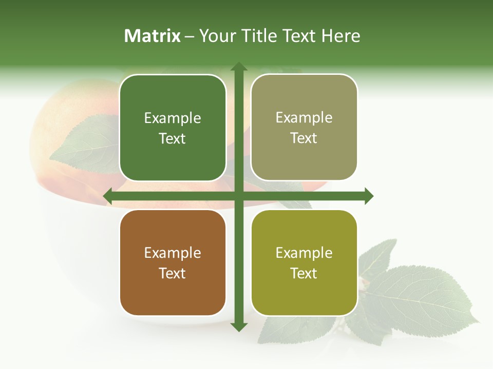 Fragment Diet Fruit PowerPoint Template