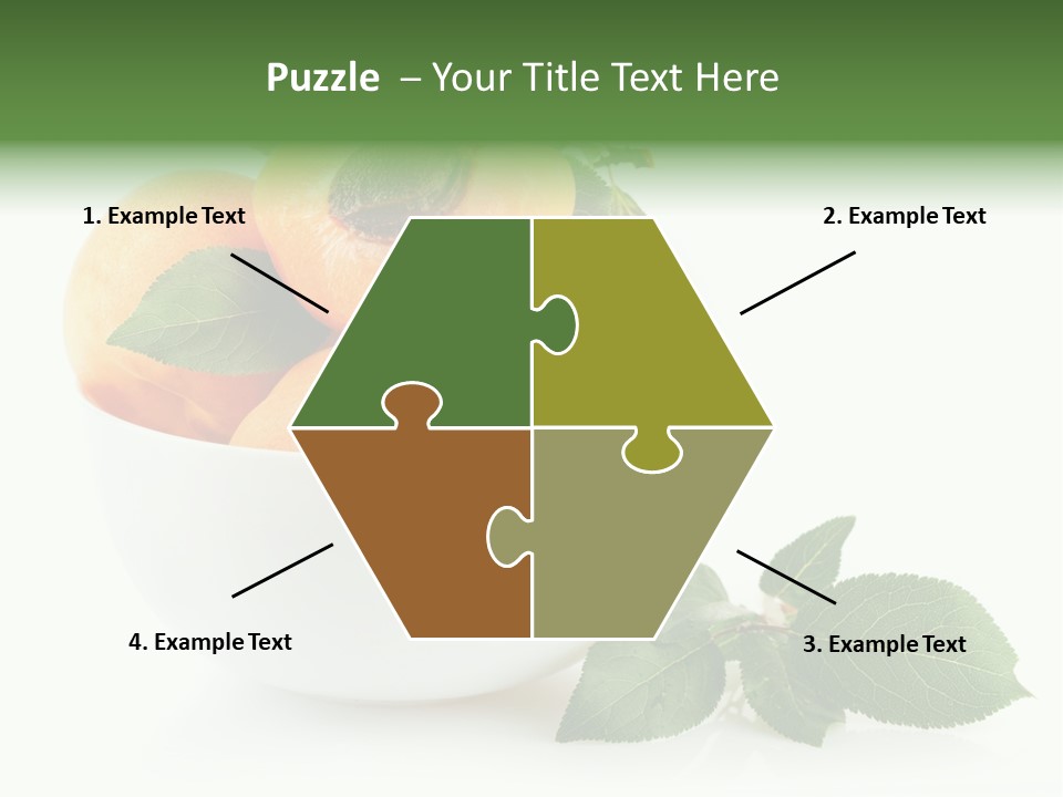 Fragment Diet Fruit PowerPoint Template