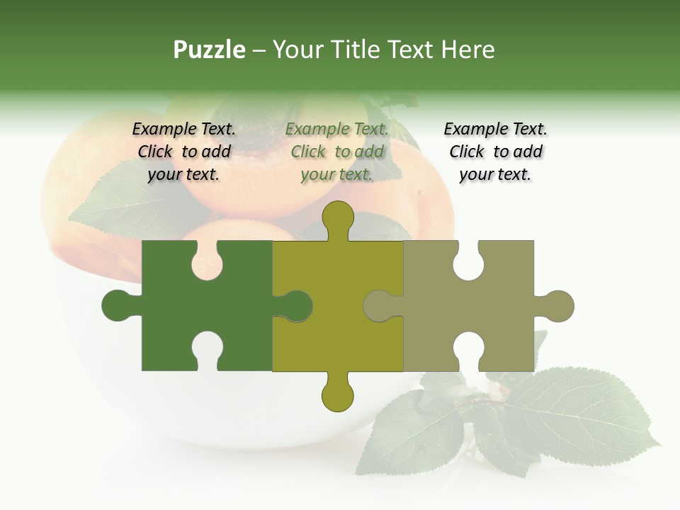 Fragment Diet Fruit PowerPoint Template