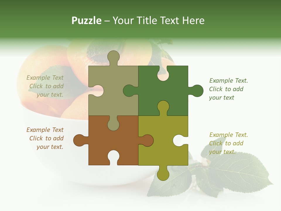 Fragment Diet Fruit PowerPoint Template