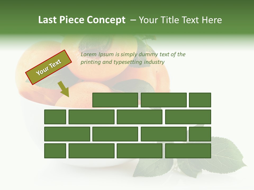 Fragment Diet Fruit PowerPoint Template