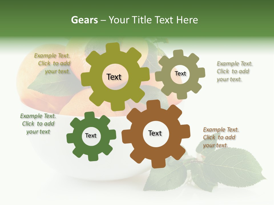 Fragment Diet Fruit PowerPoint Template