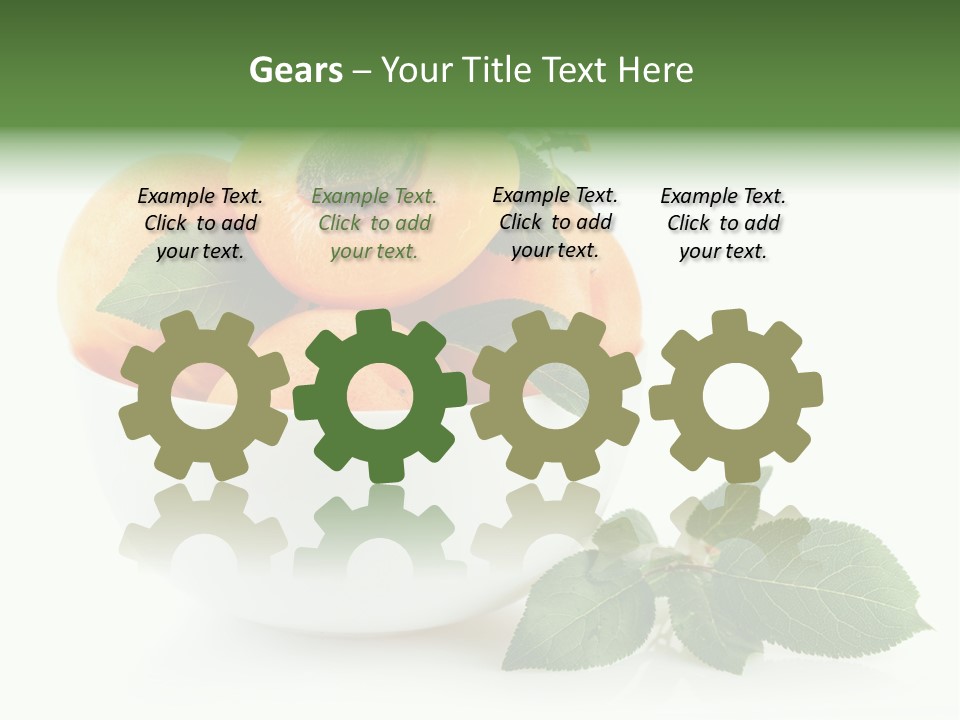 Fragment Diet Fruit PowerPoint Template