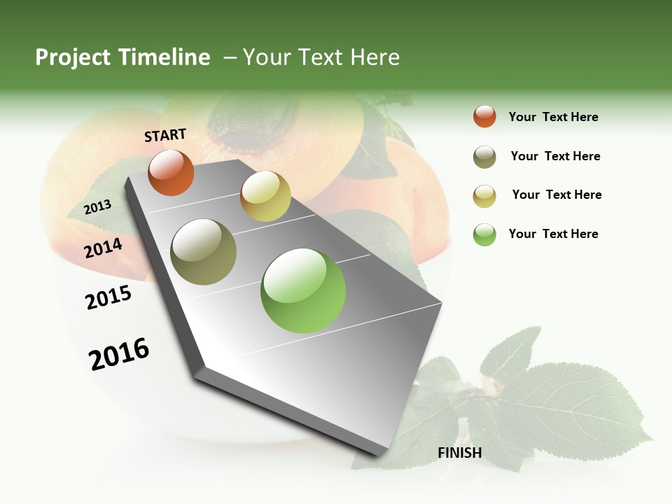 Fragment Diet Fruit PowerPoint Template