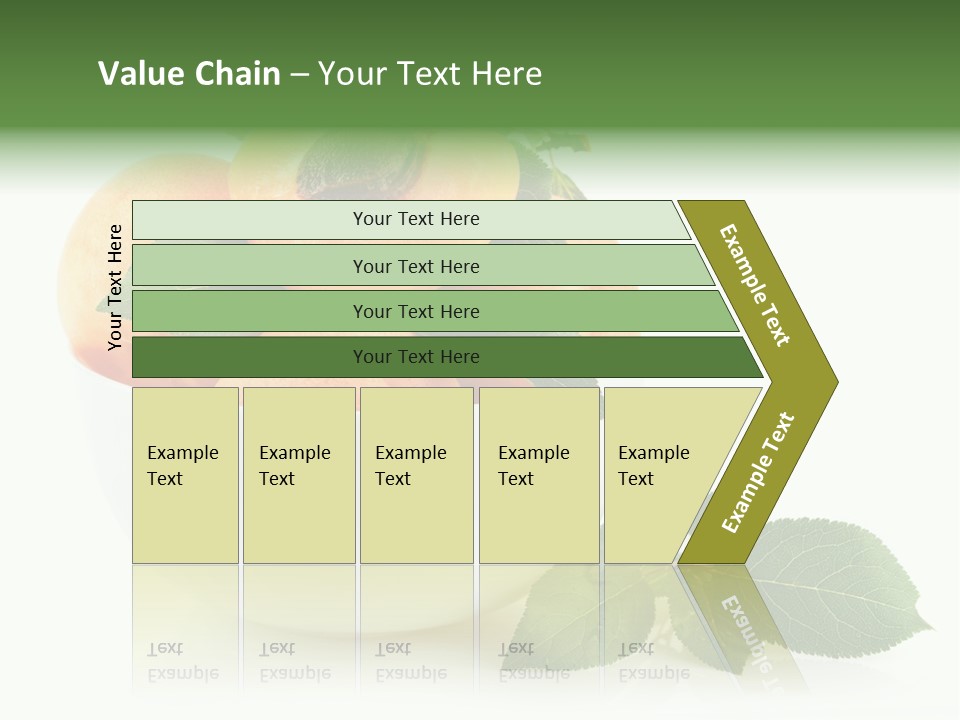 Fragment Diet Fruit PowerPoint Template