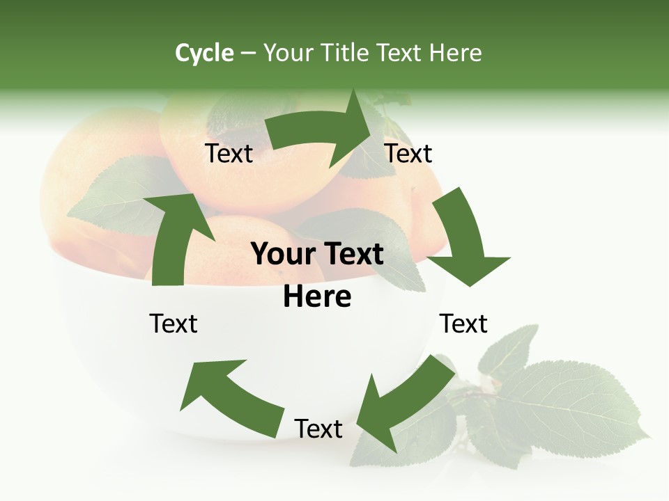 Fragment Diet Fruit PowerPoint Template