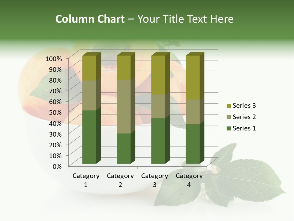 Fragment Diet Fruit PowerPoint Template