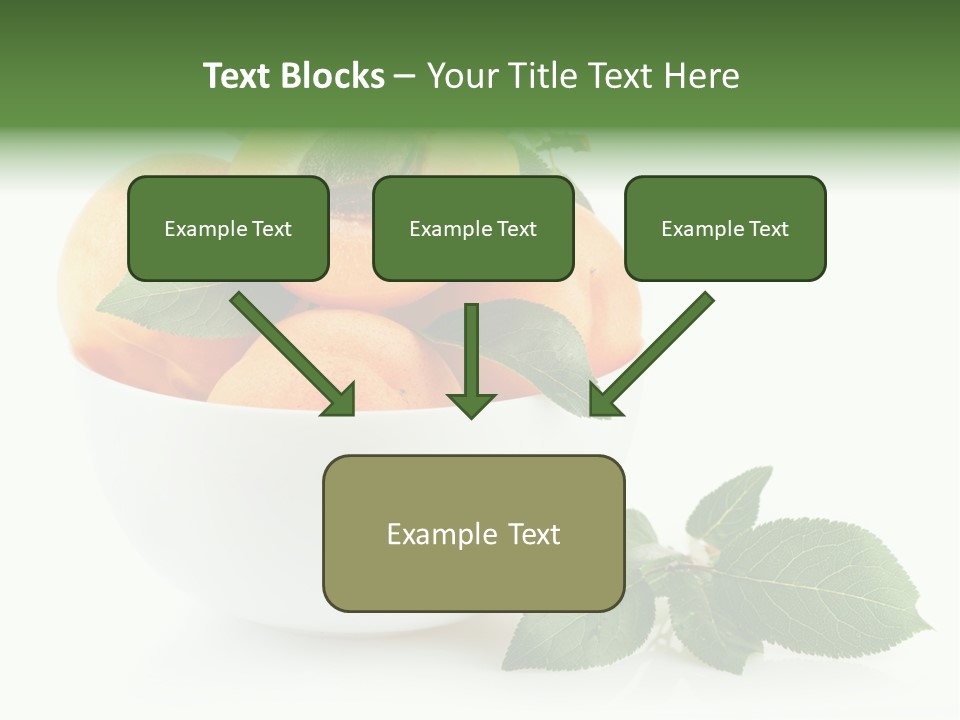 Fragment Diet Fruit PowerPoint Template