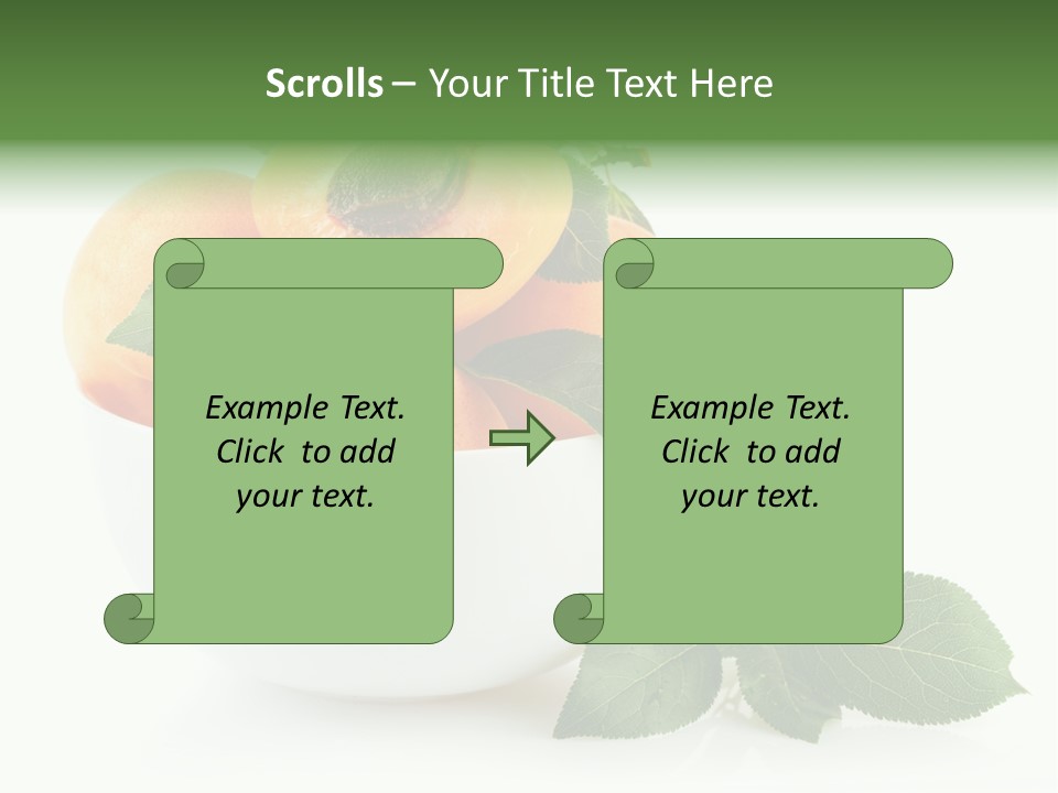 Fragment Diet Fruit PowerPoint Template