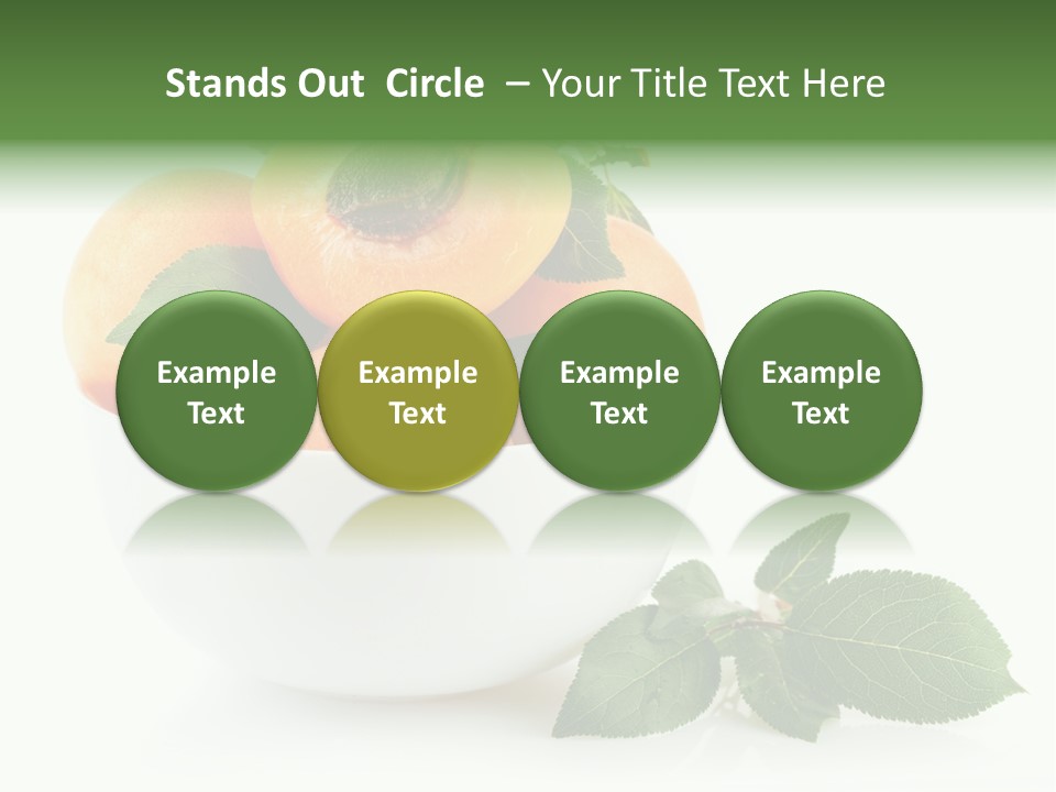 Fragment Diet Fruit PowerPoint Template