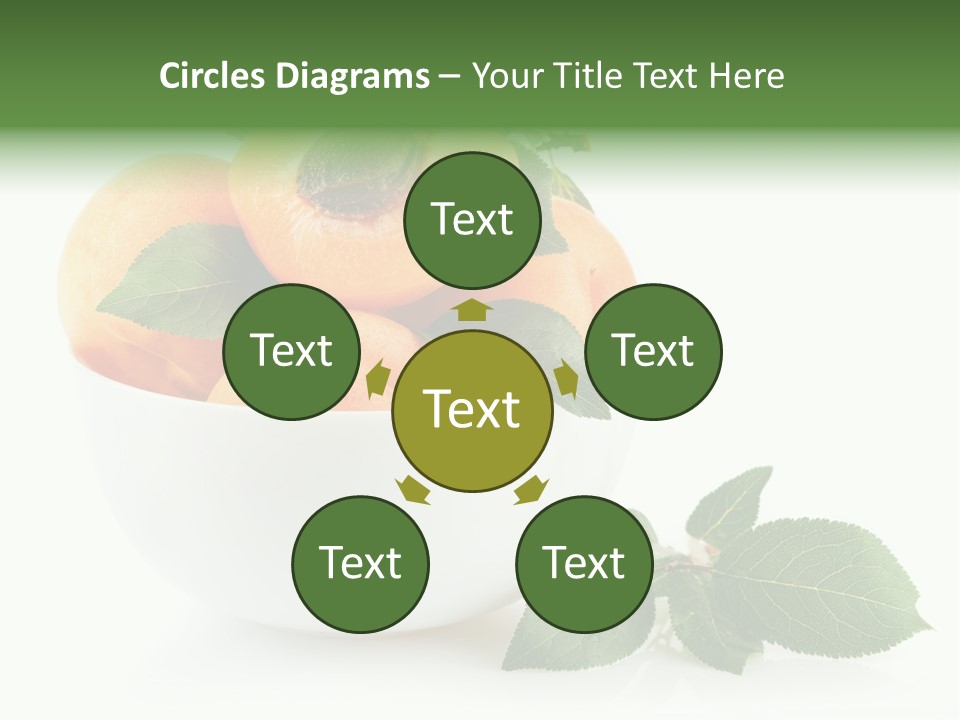 Fragment Diet Fruit PowerPoint Template