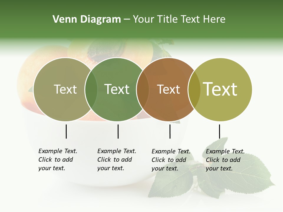 Fragment Diet Fruit PowerPoint Template