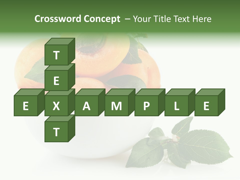 Fragment Diet Fruit PowerPoint Template