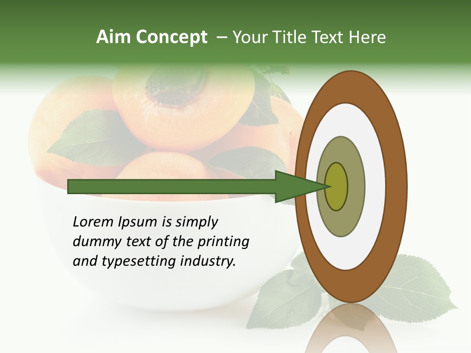 Fragment Diet Fruit PowerPoint Template
