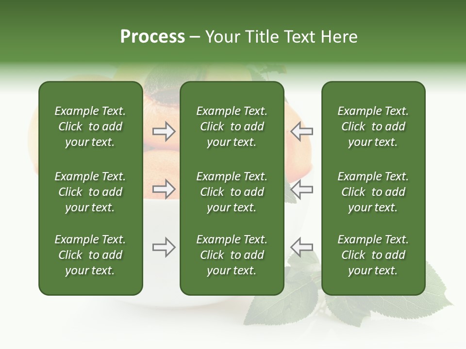 Fragment Diet Fruit PowerPoint Template