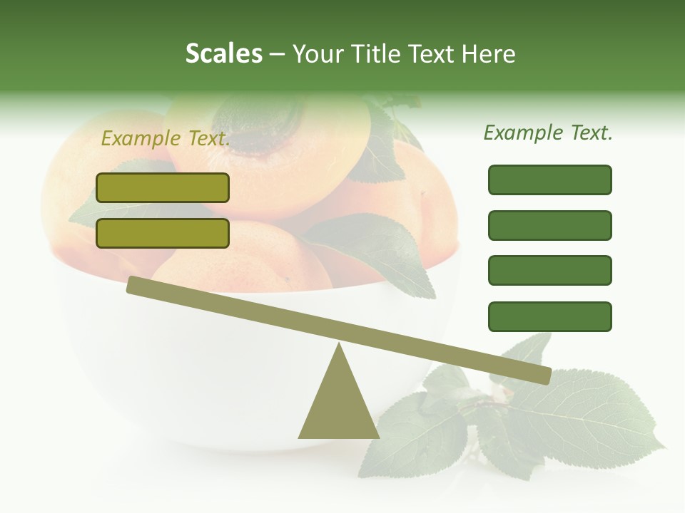 Fragment Diet Fruit PowerPoint Template
