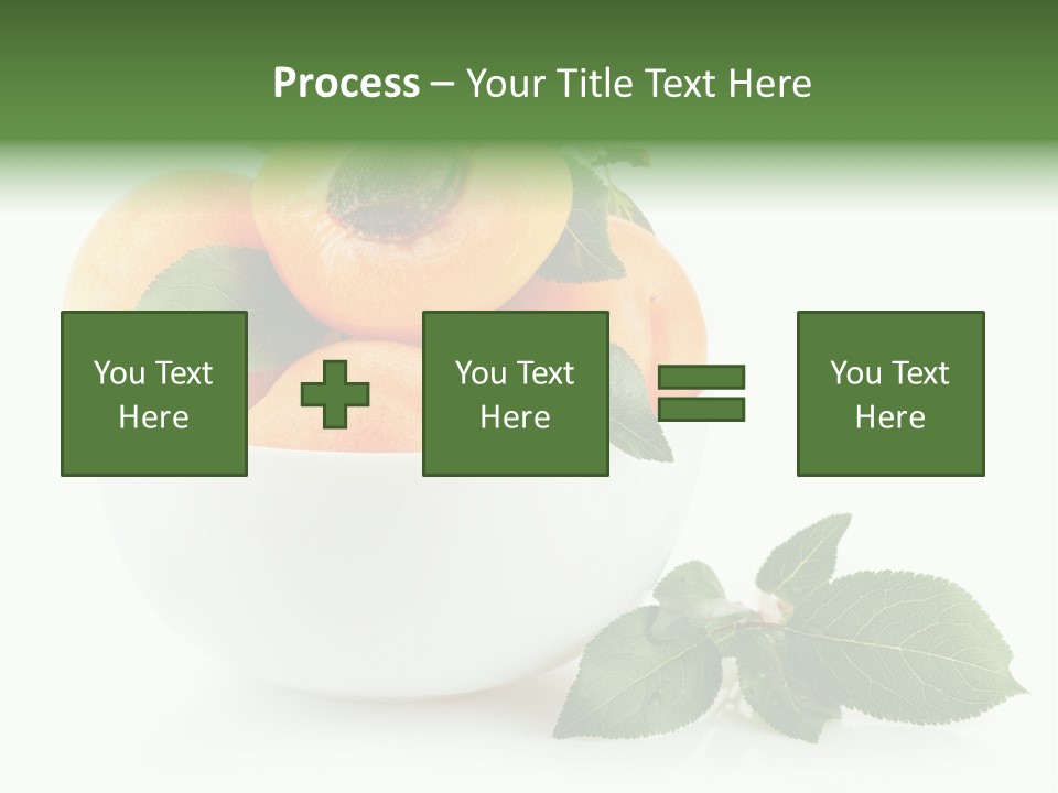 Fragment Diet Fruit PowerPoint Template