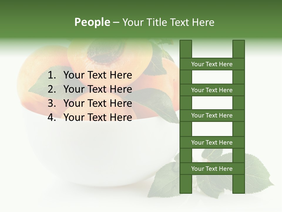 Fragment Diet Fruit PowerPoint Template
