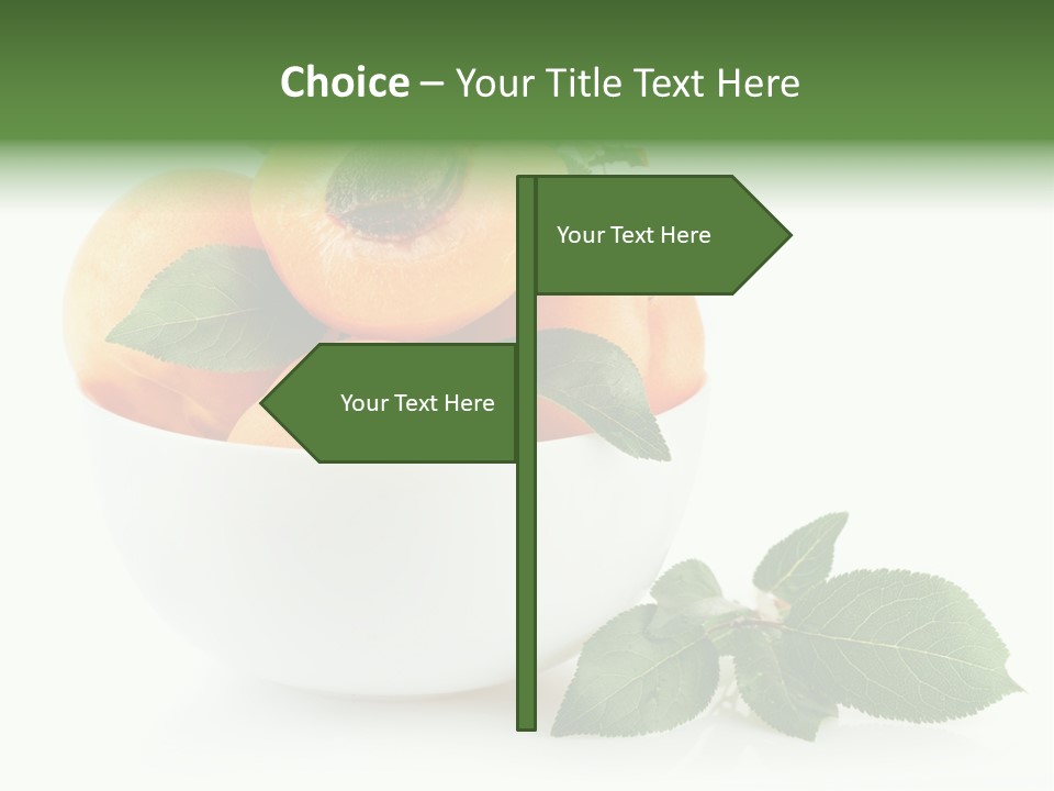 Fragment Diet Fruit PowerPoint Template