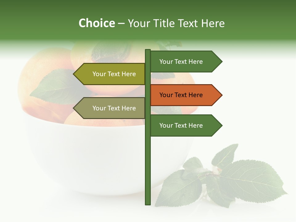 Fragment Diet Fruit PowerPoint Template