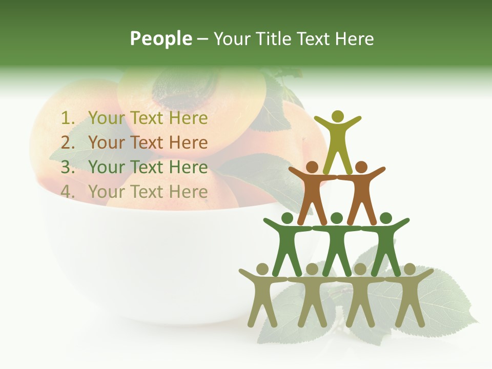 Fragment Diet Fruit PowerPoint Template