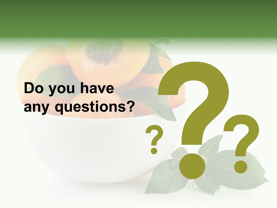 Fragment Diet Fruit PowerPoint Template