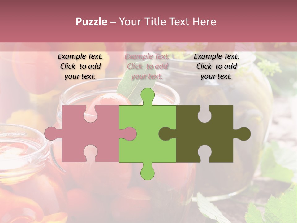 Traditional Healthy Food PowerPoint Template
